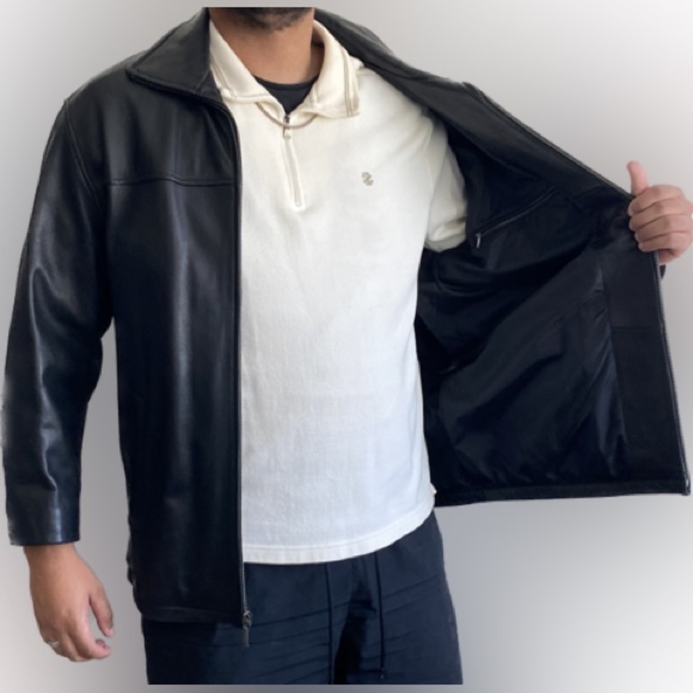 R & R casuals leather jacket